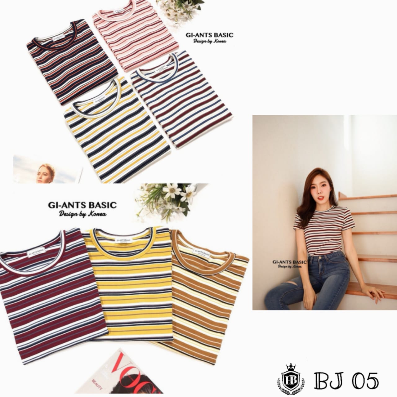 KOREAN ROUND NECKLINE SHIRT