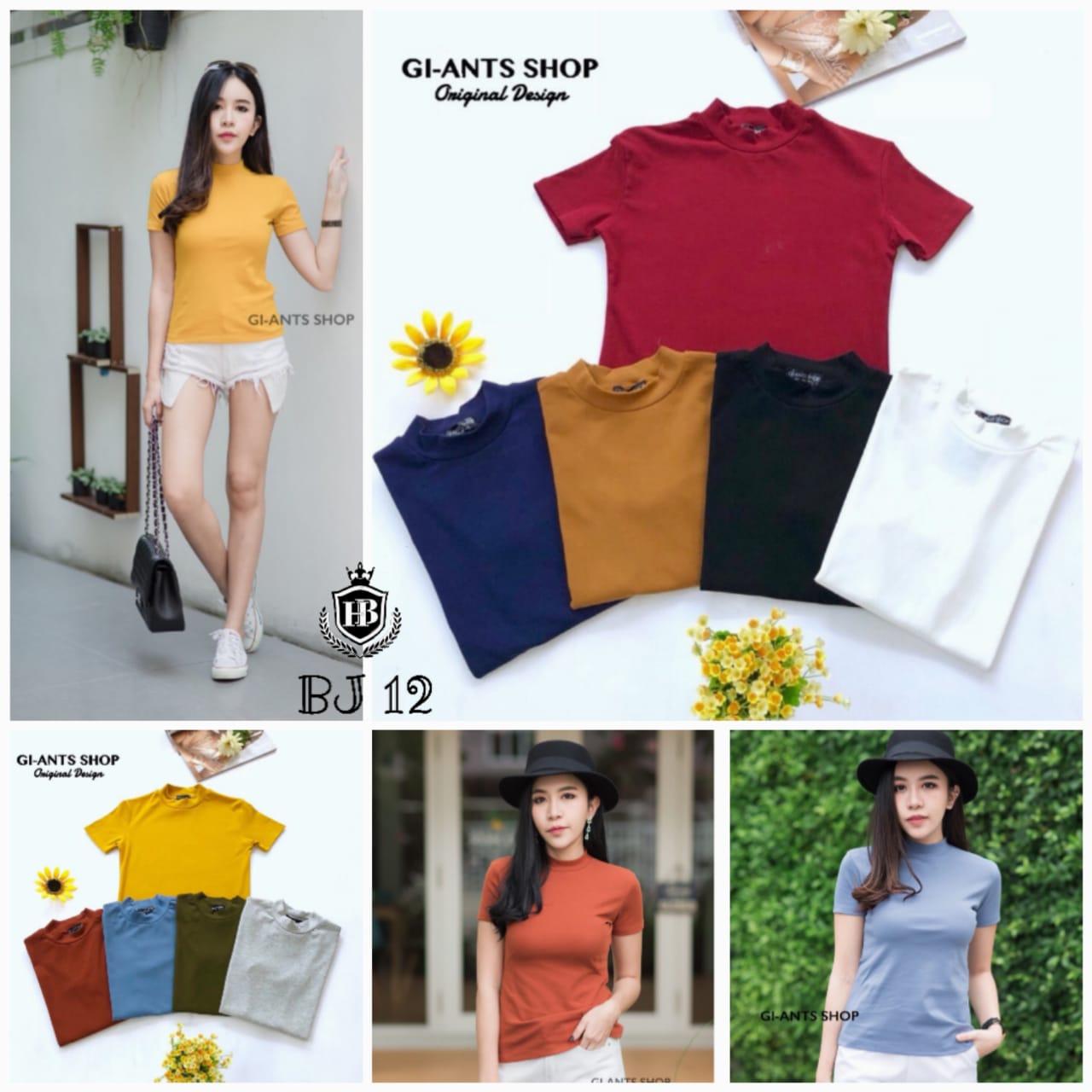 SHORT-SLEEVED TURTLENECK,CONTTON FABRIC