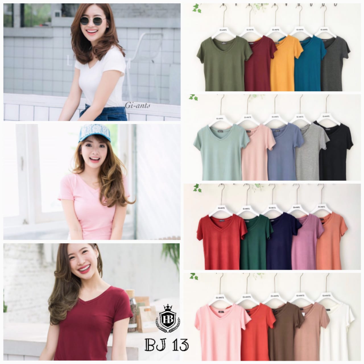 SMALL V-NECK INTO A SHORT - SLEEVED FABRIC