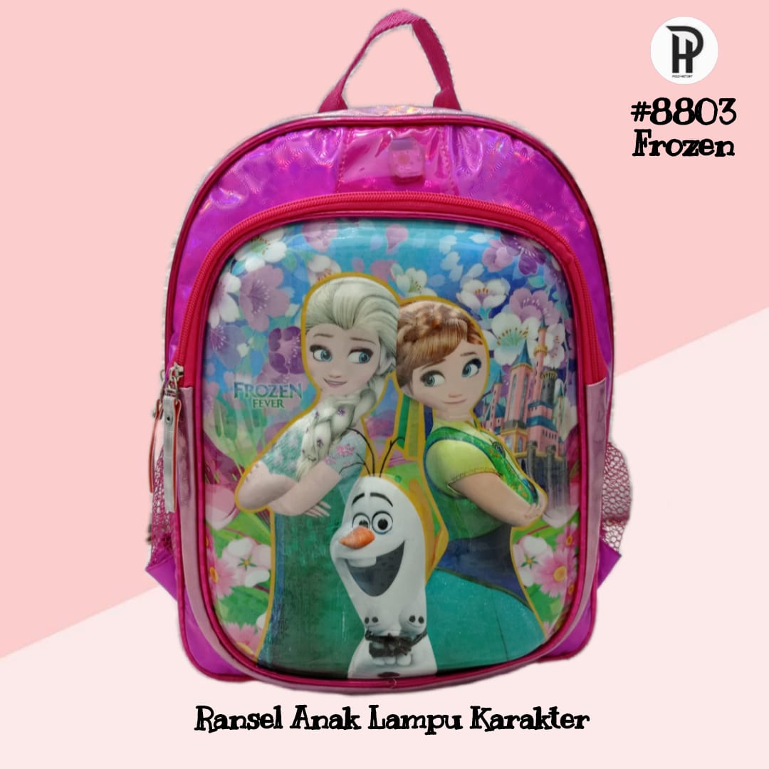 RANSEL ANAK LAMPU 8803 FROZEN