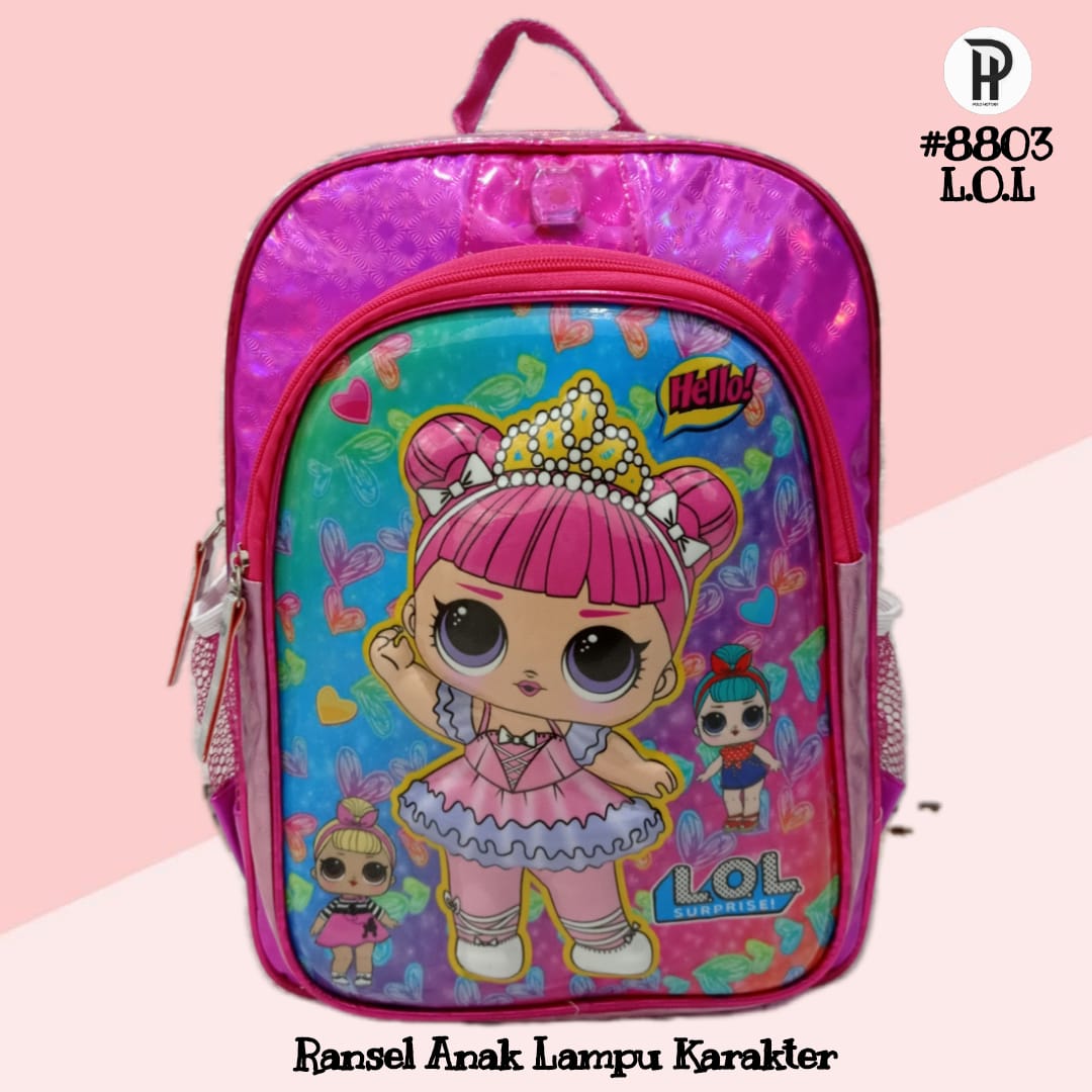 RANSEL ANAK LAMPU 8803 L.O.L
